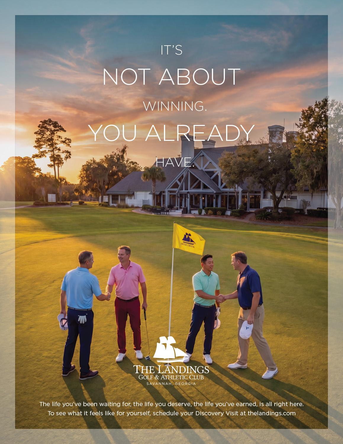 The Landings at Skidaway Island print ad: “You already have.”